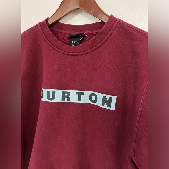 Burton Crewneck Logo Sweatshirt Men’s Size Small - Picture 4 of 5